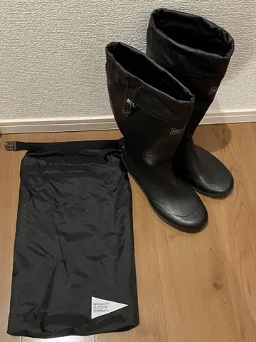 새상품급! 브루클린 아웃도어 컴퍼니 레인 슈즈 27cm 수납 봉투 포함