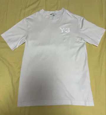 Y-3 화이트 티셔츠