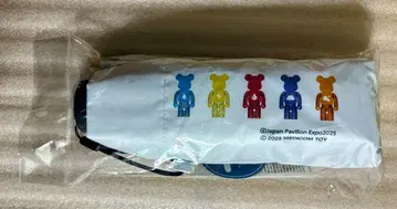 오사카 간사이 엑스포 일본관 x 베어브릭 우천 겸용 접이식 우산
