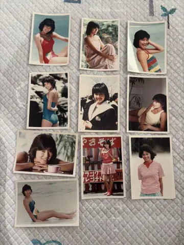 새상품급 이시카와 히데미 브로마이드 10장