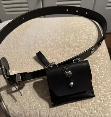 rurumu 벨트 가죽  leather buckle belt