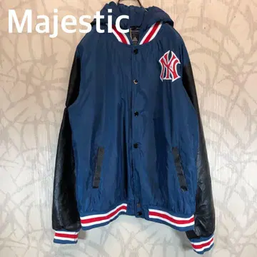 마제스틱 Majestic 뉴욕 양키스 바시티 자켓 R