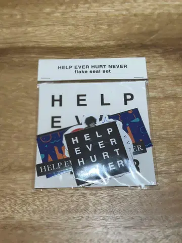 후지이 카제 HEHN 플레이크 씰 세트 스티커