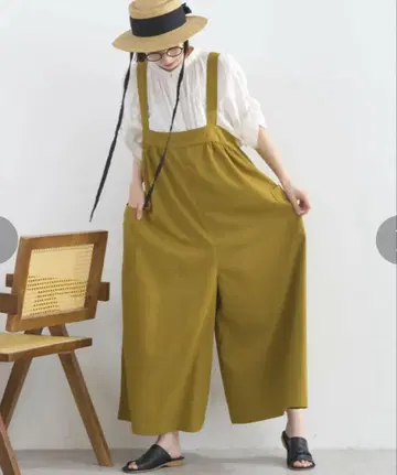 lupilien 루피리안 린넨 라이크 사이드 포켓 살로펫 루즈핏