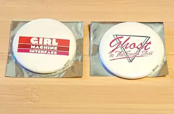 밀키 서브웨이 캔뱃지 2개 세트