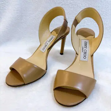 [새상품급] JIMMY CHOO 지미추 가죽 스트랩 샌들