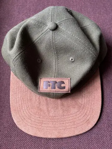 FTC 캡 챙 스웨이드 원단