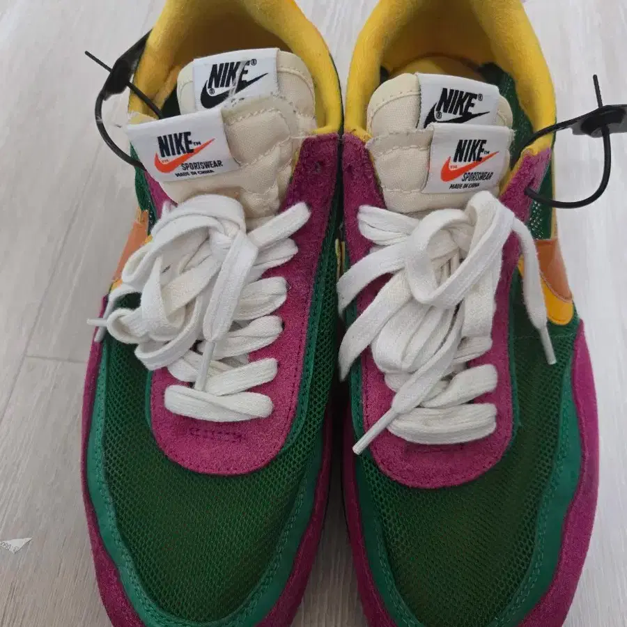 Nike Ldwaffle Nike Sacai Pink And Green Sacai X Nike LDWaffle