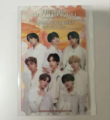 FANTASTICS 판타스틱스 클리어 픽처 티켓