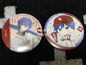 KAITO 라쿠텐 캔뱃지 2개 세트
