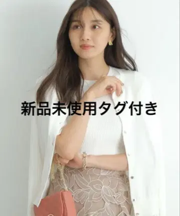 [새상품] 저스글리티 크루넥 앙상블 화이트