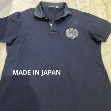 [새상품급] 댄스 위드 드래곤 골프 피케 셔츠 네이비 도트 XL