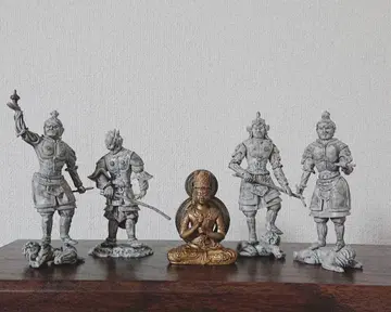 가챠가챠 일본의 마음 불상 컬렉션 십이지신장 4체 + 대일여래 1체