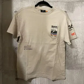 Kodak 베이지 티셔츠 H&M