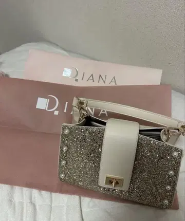다이애나 숄더백 다이애나 파티백 글리터 핸드