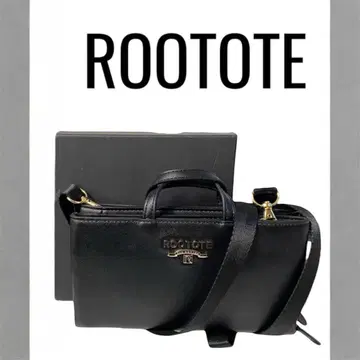 ROOTOTE 루토트 미니 숄더/지갑 백 블랙
