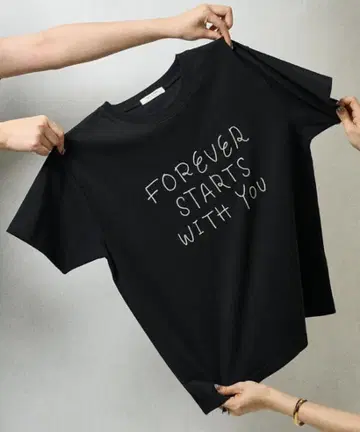 FREAK'S STORE 체인 스티치 로고 티셔츠