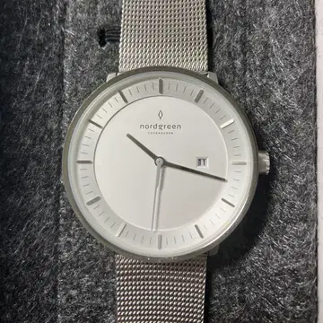 노드그린 필로소파 36mm 실버 & 화이트 벨트 2종