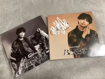 원엔 NAOYA 쿠사카와 나오야 아더 자켓 2종류 친필 사인