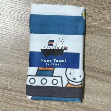 미피 오타루 포트 타운 한정 페이스타월 바다의 친구들