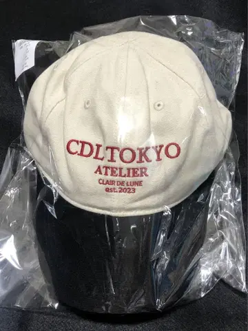 CDL TOKYO ATELIER 오리지널 캡 ivory M 사이즈