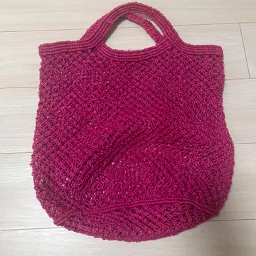 론 헤르만 메이슨 벵갈 자투 마크라메 가방