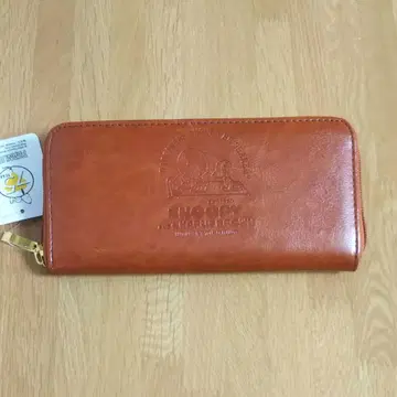 SNOOPY 엠보 장지갑 브라운