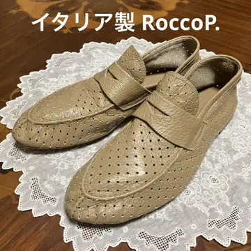 미사용품 Rocco.P 슬립온 가죽 신발