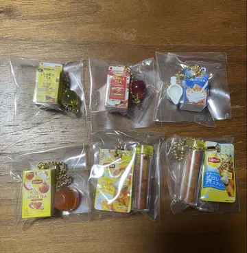 [미사용 새상품] 립톤 미니어처 참 & 구미