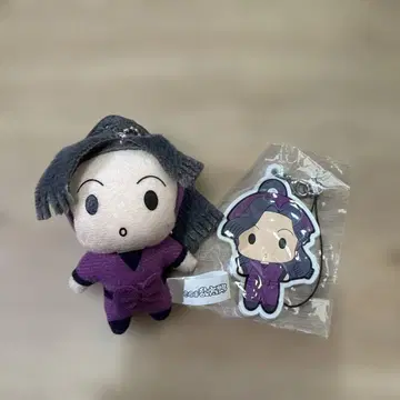 닌타마 란타로 아야베 키하치로 마스코트 키링 러버 스트랩