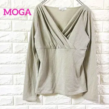MOGA 모가 BIGI 실버 카슈쿨 셔츠 라메 티셔츠
