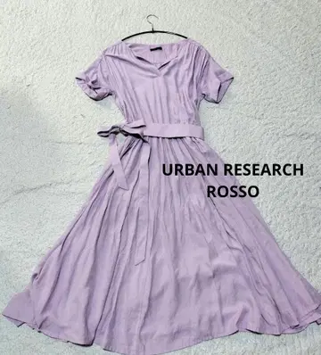 URBAN RESEARCH ROSSO 키넥 개더 원피스 일본제