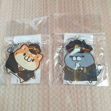 본레스견과 본레스 고양이 도쿄역 한정판 아크릴 키링