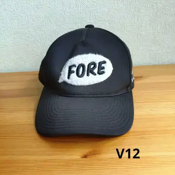 V12 브이트웰브 골프 캡 FORE 자수