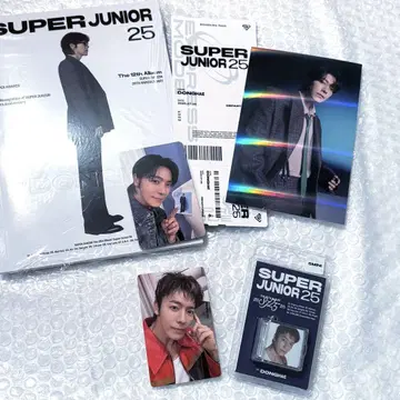 슈퍼주니어 25 동해 트레이딩 카드 SMini 포토북