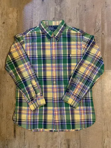 90년대 Ralph Lauren 마드라스 체크