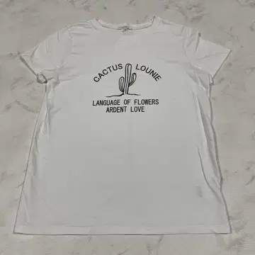 LOUNIE CACTUS 티셔츠 F 사이즈