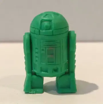타카라 스타 워즈 받침대 지우개 R2-D2 그린 컬러