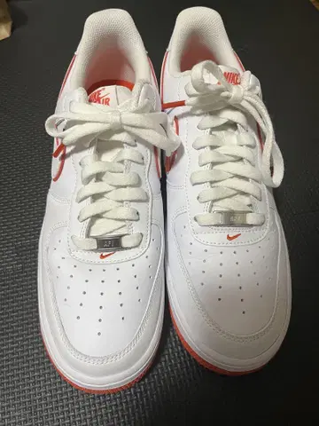 에어 포스 1 '07 AIR FORCE 오렌지 화이트