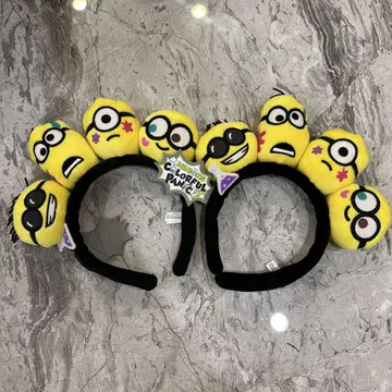 USJ 미니언 머리띠 2개 세트