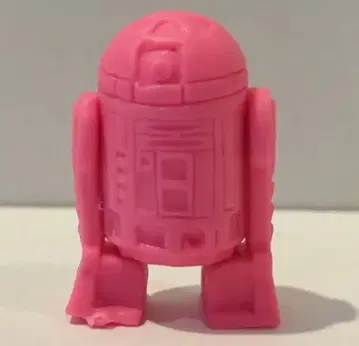 타카라 스타 워즈 받침대 지우개 R2-D2 핑크색