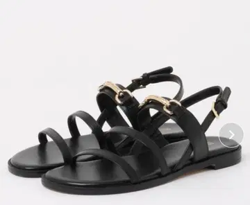 MICHAEL KORS CARSON 플랫 샌들 블랙