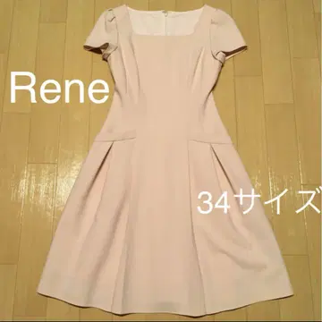 Rene 르네 핑크 원피스 34 사이즈 새상품급