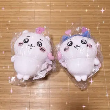 치이카와 하치와레 포테타마 봉제 인형 하트