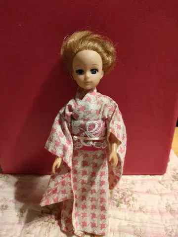 2대째 리카짱 사이즈 유카타와 오비