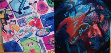 Eve UnderBlue 복권 2장 자켓 포스터