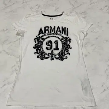 Armani Exchange 화이트 티셔츠 XS