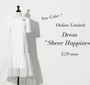 새상품급 르네 rene dress sheer happiness 원피스
