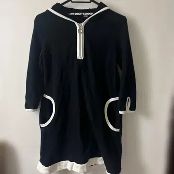 MARY QUANT 마리 퀀트 맨투맨 원피스 후드티