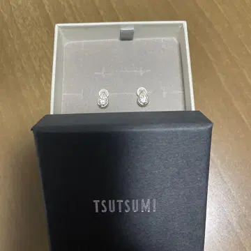 쥬얼리 츠츠미 K10YG 큐빅 귀걸이